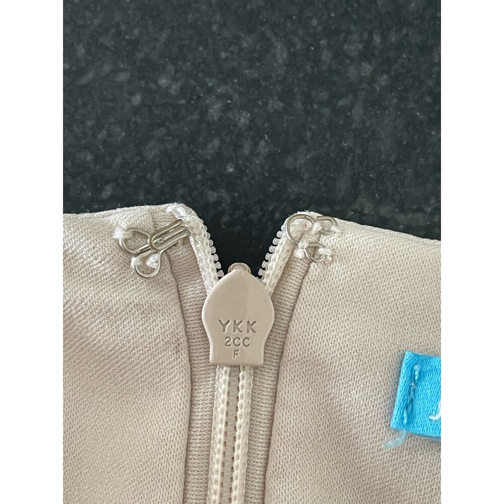 J.McLaughlin tan stretchy pencil skirt with button detail 2 - Picture 10 of 11